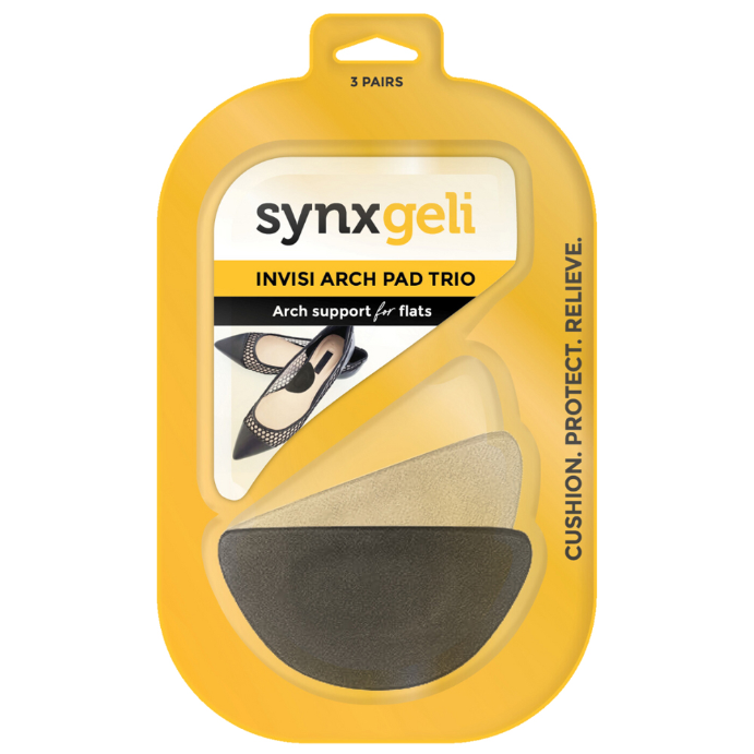 Synx Synxgeli Invisi Arch Pad Trio 3 Pairs