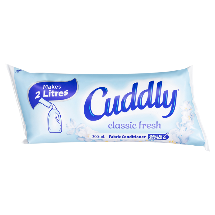 CUDDLY Classic Fresh Fabric Conditioner 300mL