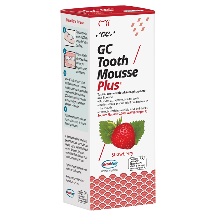 GC Mousse Plus Strawberry 40g