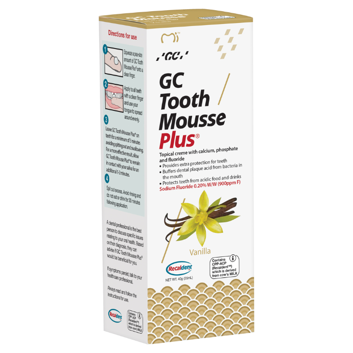 GC Mousse Tooth Mousse™ Plus Vanilla 40g