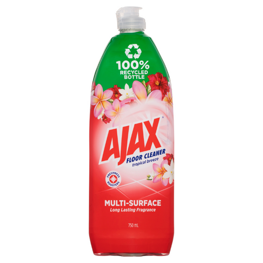 AJAX Floor Cleaner Tropical Breeze Multi Surface 750mL