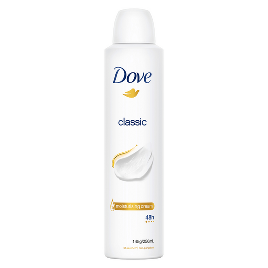 Dove Classic 48h Anti-Perspirant 1/4 Moisturising Cream 250mL