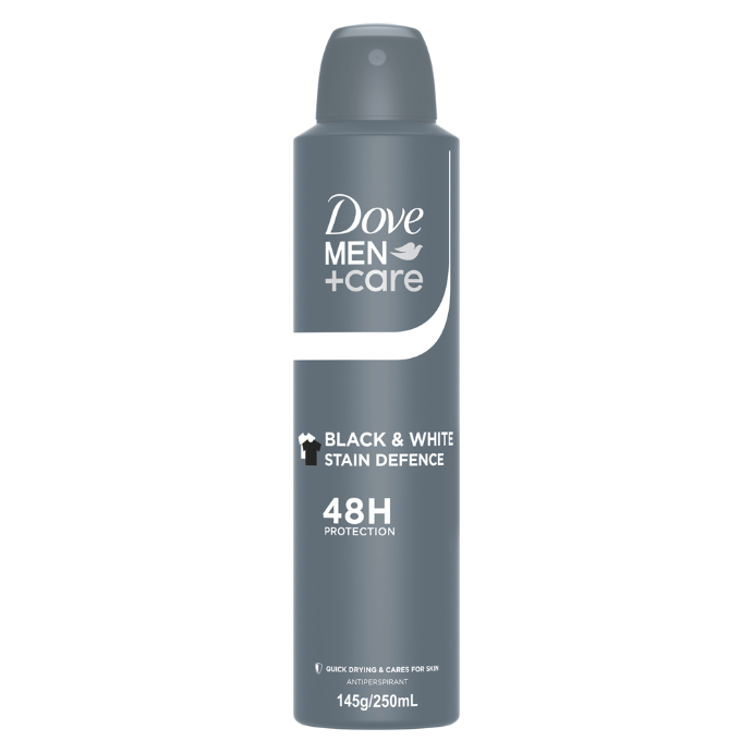 Dove Men+ Care Stain Defense 48h Protection + Comfort Anti-Perspirant 250mL