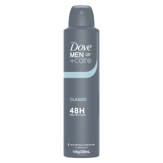 Dove Men+ Care Antiperspirant Aerosol Classic 250mL