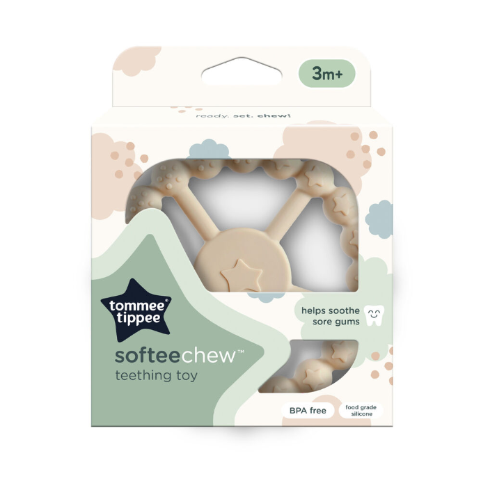 Tommee Tippee SofteeChew Teething Toy 3m+ Multi