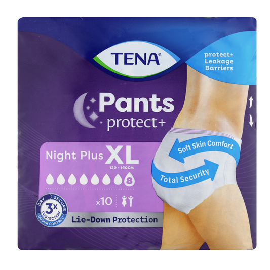 Tena Pants Plus Night Extra Large 10 Pack