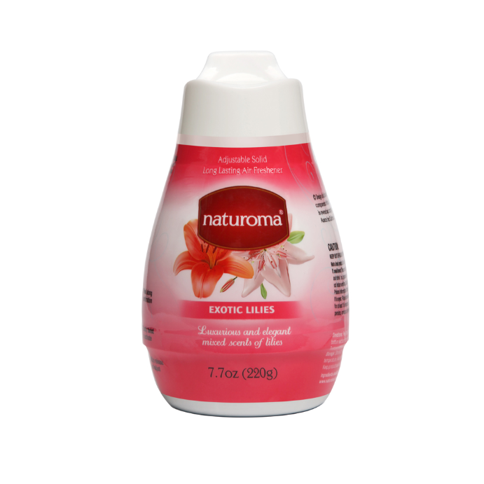 Naturoma Air Fresh Solid Gel Exotic Lilies 220g