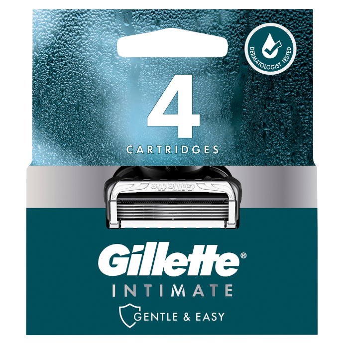 Gillette Intimate Blades Refills 4 Pack