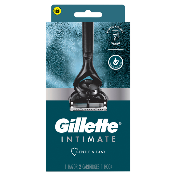 Gillette Intimate Razor + 2 Blade Refills