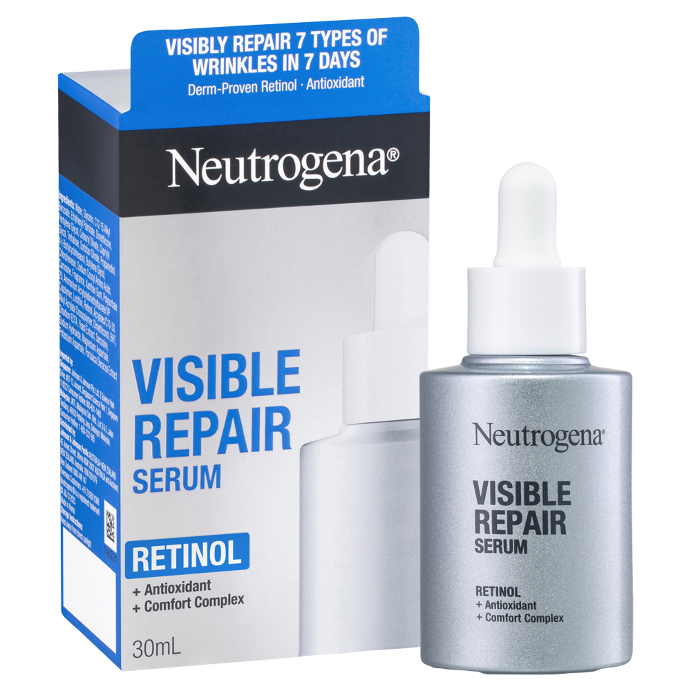 Neutrogena® Visible Repair Retinol Serum 30mL