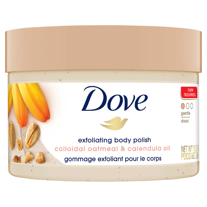 Dove Exfoliating Body Polish Colloidal Oatmeal & Calendula Oil 298g