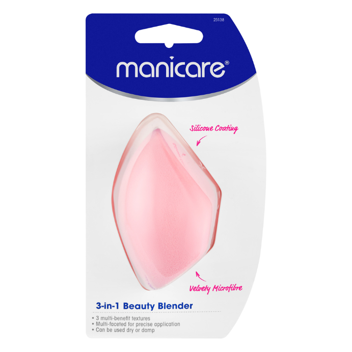 Manicare 3-in1 Beauty Blender Pink