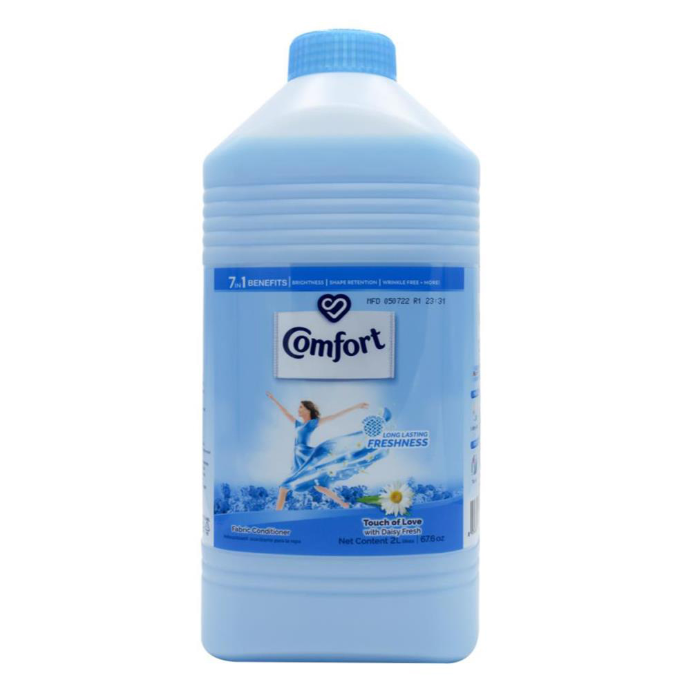 Comforts 7 in 1 Touch Of Love With Daisy Fresh Scent Fabric Conditioner 2L