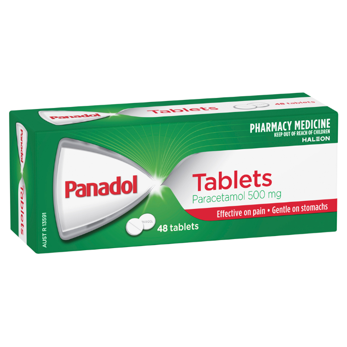 Panadol Paracetamol 500mg 48 Tablets