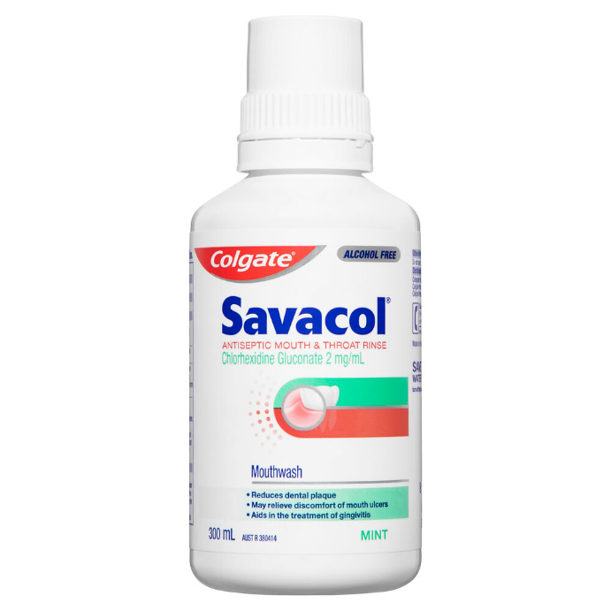 SAVACOL Savacol Antiseptic Mouth & Throat Rinse Mint 300mL