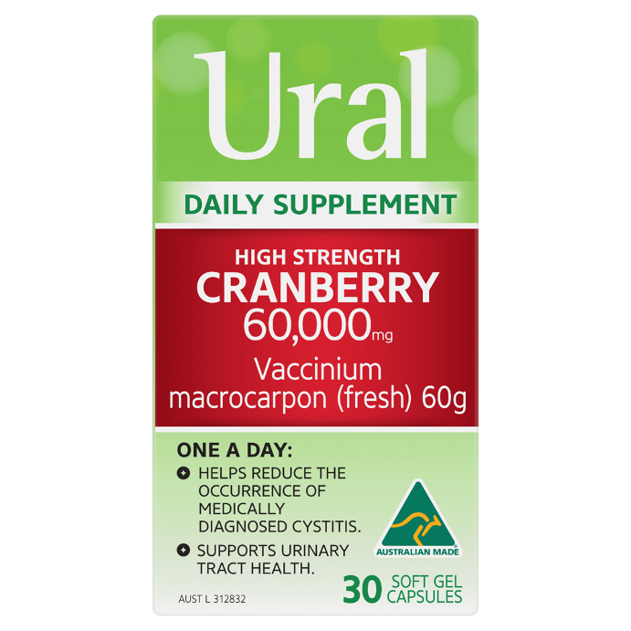 Ural High Strength Cranberry 30 Capsules
