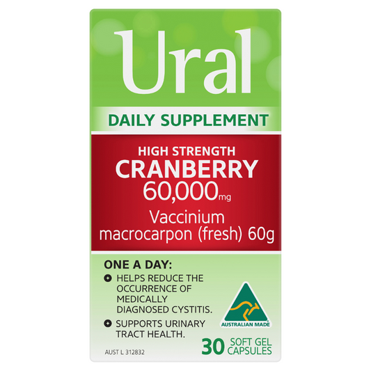 Ural High Strength Cranberry 30 Capsules