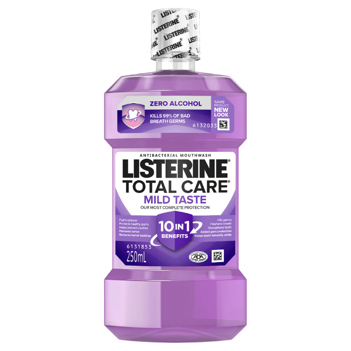 Listerine Total Care Zero Mouthwash 250mL