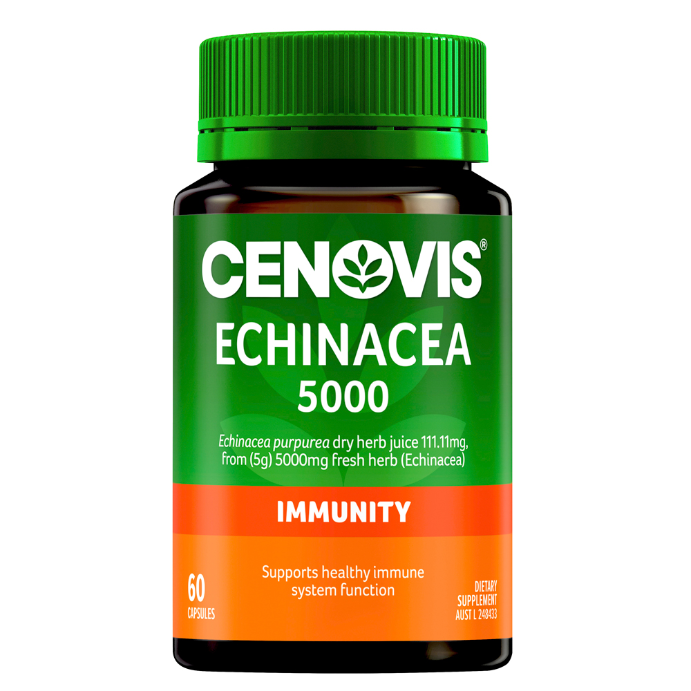 Cenovis Echinacea 5000 Immunity 60 Capsules