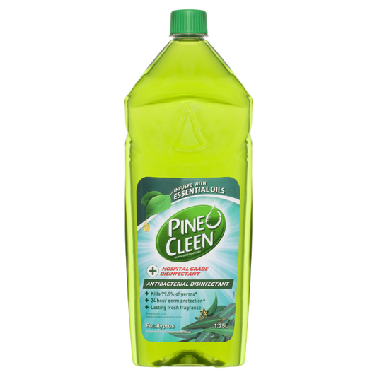PINE O CLEEN Antibacterial Disinfectant Liquid Eucalyptus 1.25L