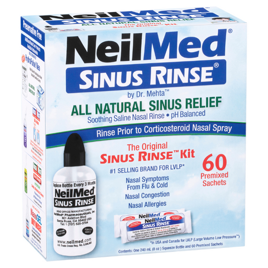 Neilmed Sinus Rinse Bottle With 60 Sachets