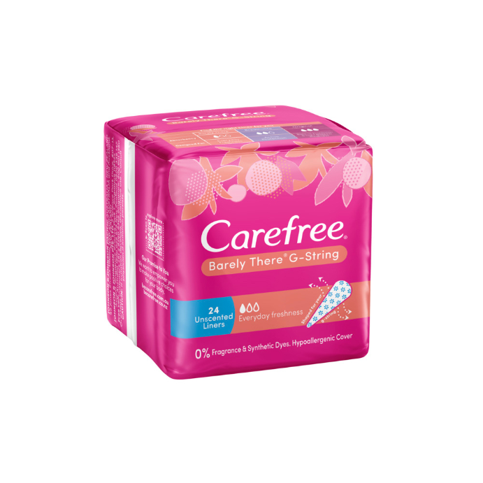 Carefree Barley There G-String Liners 24 Pack