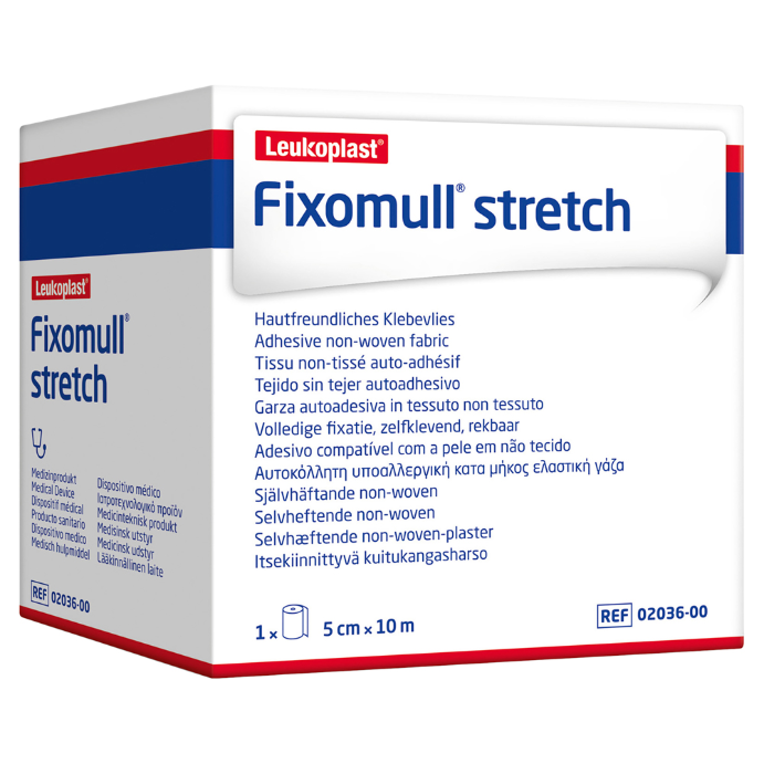 Fixomull S Wide Area Fixation 5cm x 10m