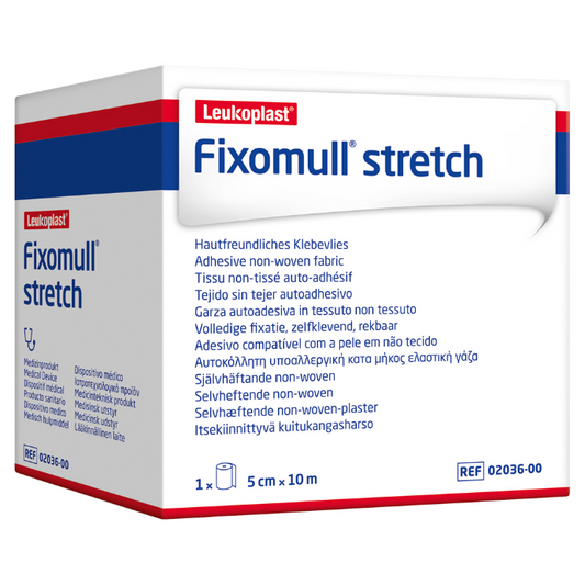 Fixomull S Wide Area Fixation 5cm x 10m