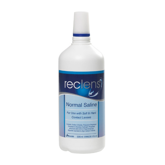 Reclens Saline Eye & Skin Wash Sterile 500mL