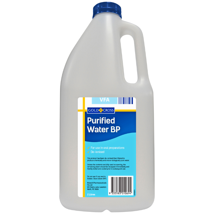 GOLDX Purified Water 2L