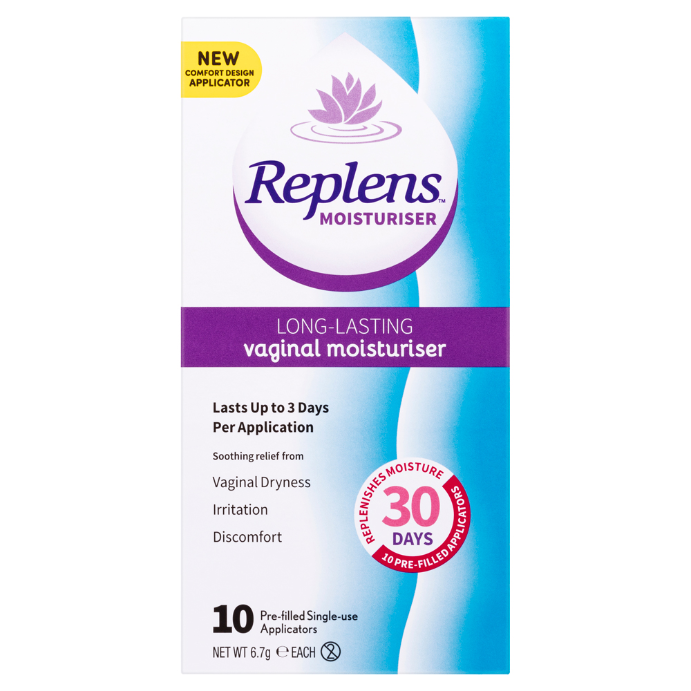 Replens Vaginal Moisturiser Applicators 10 Pack