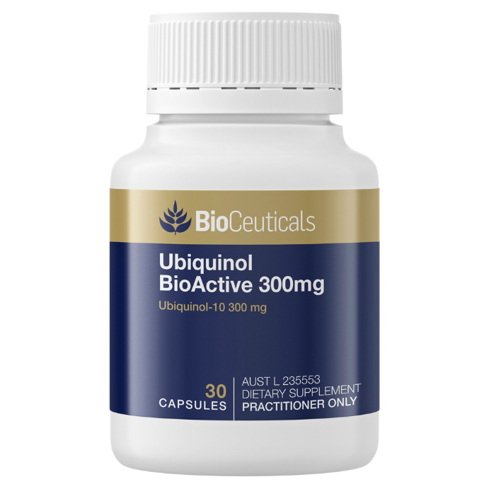 BIOCEUTICALS Ubiquinol BioActive 300mg 30 Capsules