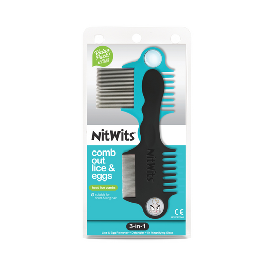 NitWits Head Lice Comb 2 Pack