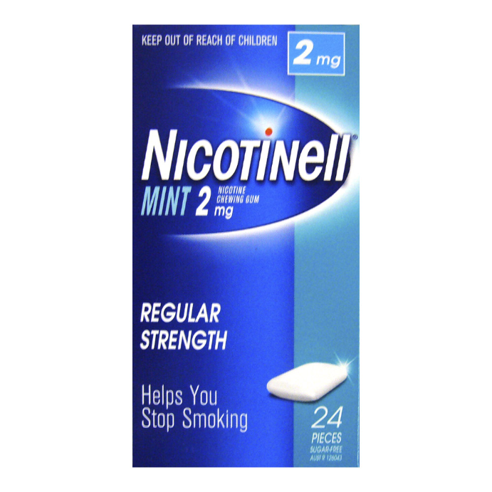 Nicotinell Mint Gum 2mg 24 Pack