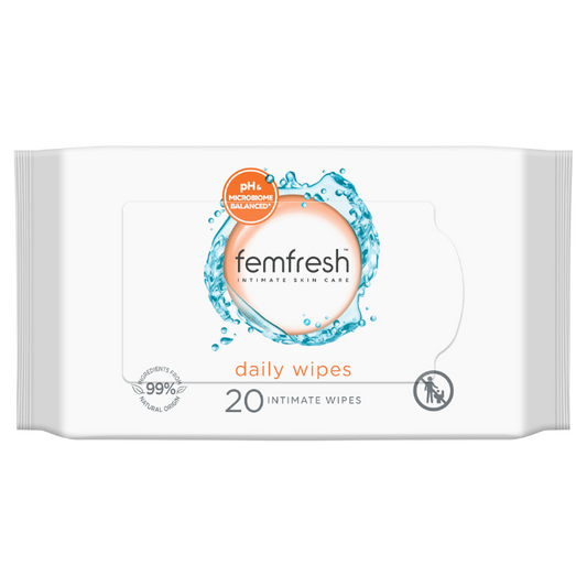 Femfresh Daily Wipes Intimate Wipes 20 Pack
