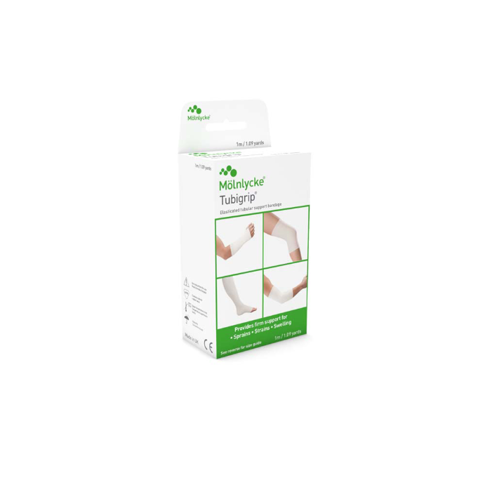 TUBIGRIP Molnlycke Elastic Tubular Support Bandage Arm/Leg G x 1 Metre