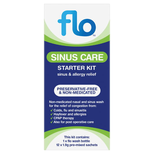 Flo Sinus Care Wash Bottle with 12 Sachets 1 Kit