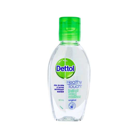 Dettol Healthy Touch Liquid Antibacterial Instant Hand Sanitiser 50mL