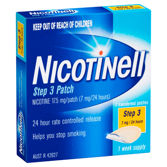 Nicotinell Step 3 7mg Patches 7 Pack