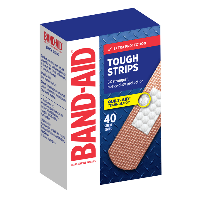 BAND-AID Tough Strips, Regular 40 Pack