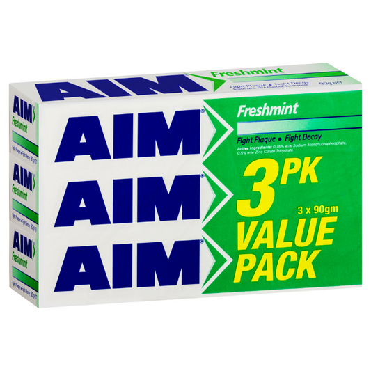 AIM Freshmint Toothpaste 3 x 90g