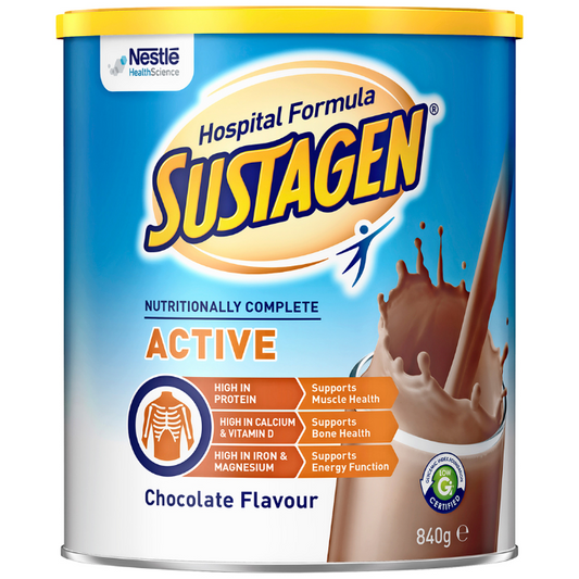 Sustagen Hospital Formula ACTIVE Chocolate Flavour 840g