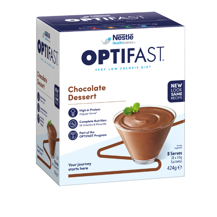 Optifast VLCD Dessert Chocolate 8 Pack