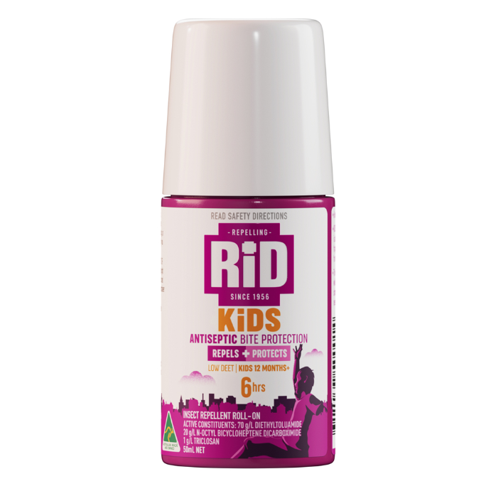 RID KiDS Antiseptic Bite Protection Roll-On 50mL