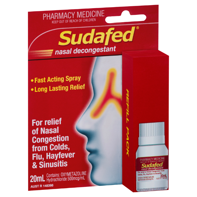 Sudafed Nasal Decongestant 20mL