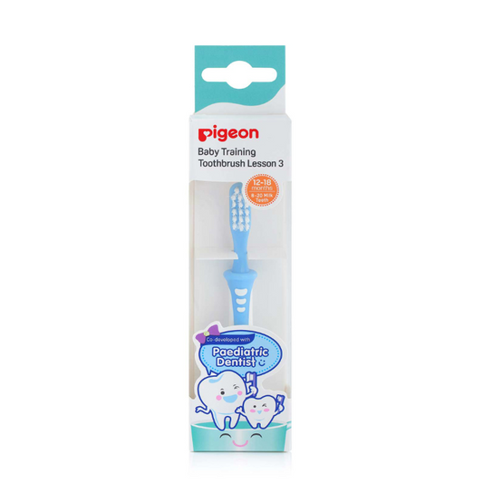 Pigeon Training Toothbrush Step 3