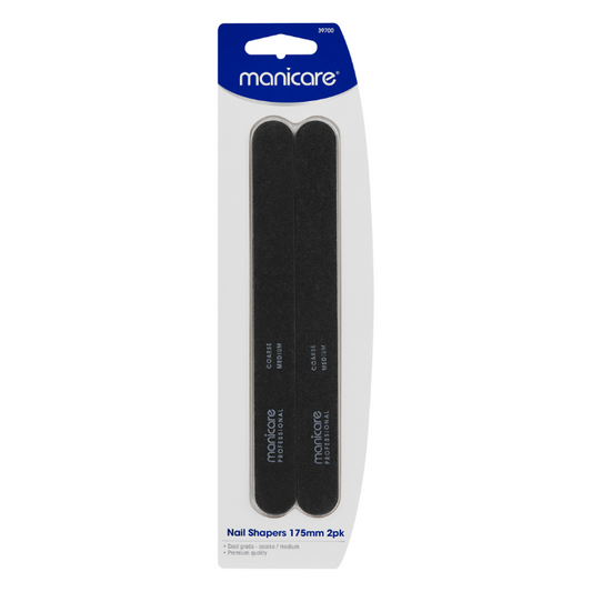 Manicare Nail Shapers 175mm 2 Pack