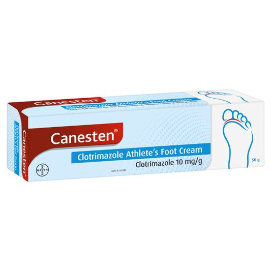 Canesten Clotrimazole Athlete's Foot Cream 50g