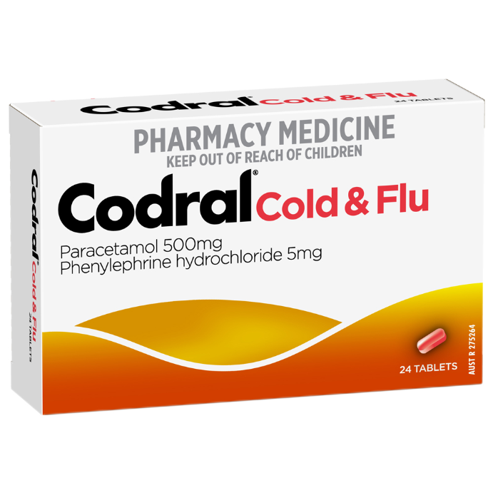 CODRAL® Cold & Flu 24 Tablets