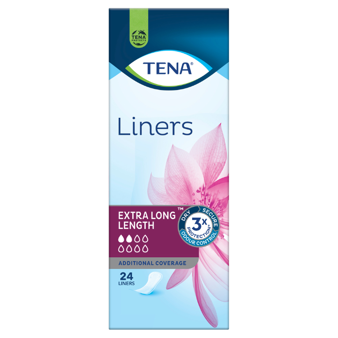 Tena Liner Active Xtra Long 24 Pack